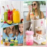 3D Straw Toppers - Stanley Stylist Silicone (12)