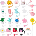 3D Straw Toppers - Stanley Stylist Silicone (15)