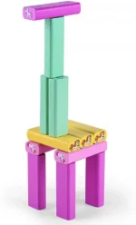 Kids Zenga 54pcs Wooden Tumbling Blocks (5)