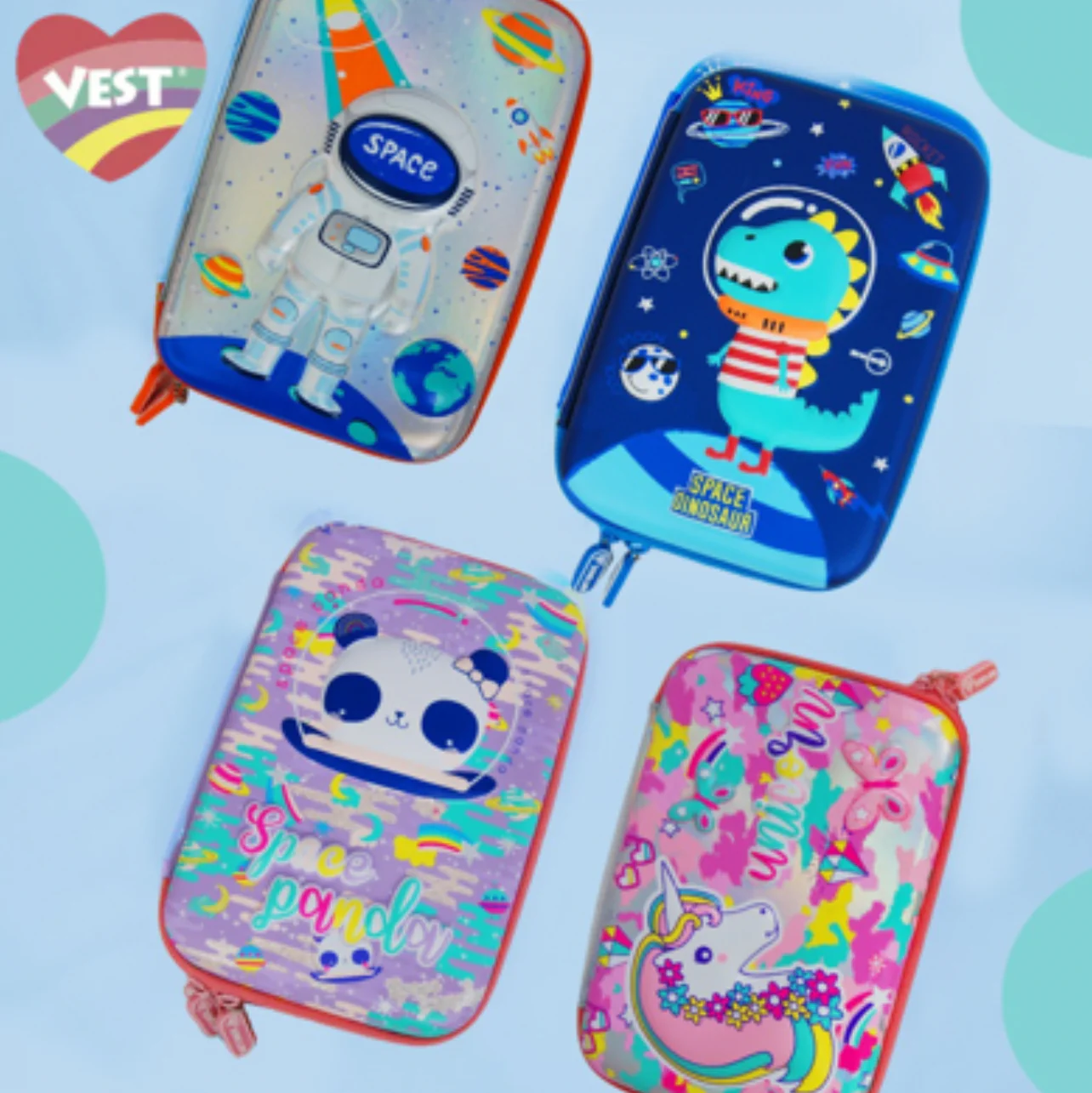 Pencil box pouch – durable and stylish pencil case for school supplies by AruToys