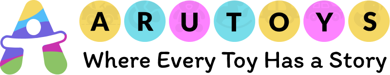 AruToys logo – representing creativity, fun, and quality toys for children