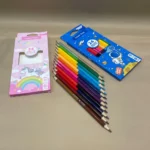 24 Coloured Pencils, Wax based core Pencil Crayons (3)