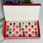 Christmas rings for kids – cute adjustable jewelry set