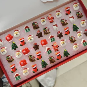 Christmas - 50 Adjustable Cute Rings (2)