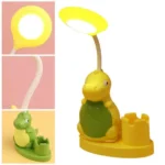 Cute Dino Table Lamp Night Lamp Pen Stand with Sharpener (3)