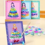 DIY Frozen-Princess Gown Kit for Kids (Set of 2) (1)