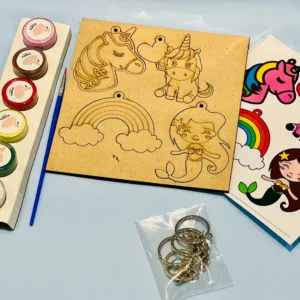 DIY - Girls Keychain Set