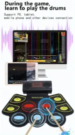 Digital Electronic Drums Advanced 11 Pads (6)