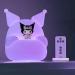 Kuromi on Sofa - Big Silicone Lamp (1)