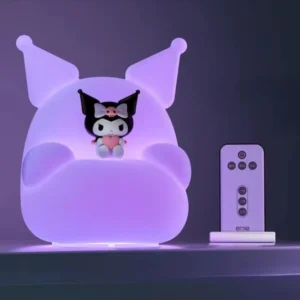Kuromi on Sofa - Big Silicone Lamp (1)
