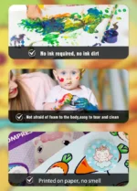 Magic Stamper- 100 Reusable Stickers (22)