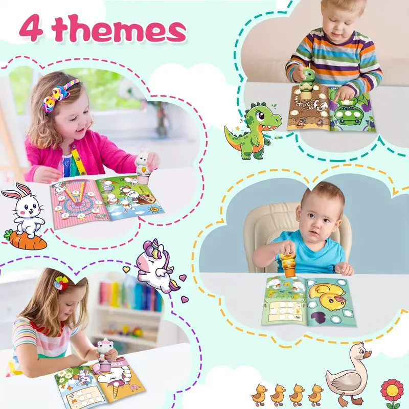 Magic Stamper- 100 Reusable Stickers (5)