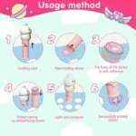 Magic Stamper- 100 Reusable Stickers (8)