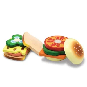 Melissa & Doug - Wooden Sandwich Party Play (1)