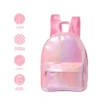 Miniso Moon Stars Holographic Backpack Stylish School Bag for Kids Teens Details