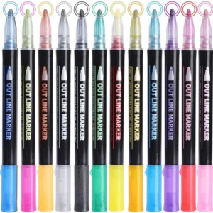 Outliner Marker Pens - 12pcs (1)