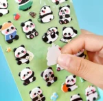 Panda - 3D Decorative Stickers (7)