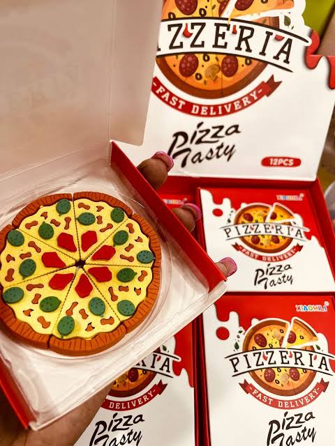 Pizzeria - Cute Erasers (1)