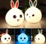 Rabbit Face - Cute Silicone Lamp (1)