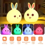 Rabbit Face - Cute Silicone Lamp (2)