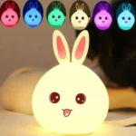 Rabbit Face - Cute Silicone Lamp (5)