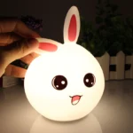 Rabbit Face - Cute Silicone Lamp (7)