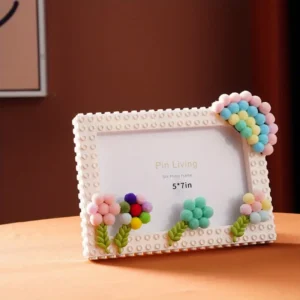 Rainbow - Building Block Photo Frame 4×6” (1)