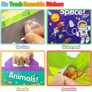 Reusable Sticker Books (2)