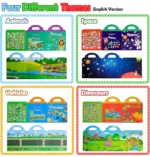 Reusable Sticker Books (4)