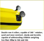 Ride On - Children's Trolley with Playful Car Designs (13)