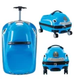 Ride-On Kids Luggage – Car-Shaped Trolley Suitcase for Toddlers