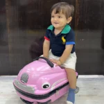 Ride On - Children's Trolley with Playful Car Designs (4)