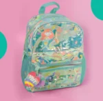 Sparkling Toddler Backpack Mini Holographic Bag for Kids Mermaid