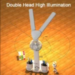 Stylist Desk Lamp - Fan + Clock (17)