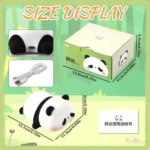 Super Cute Panda - Silicone Night Lamp (2)