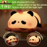 Super Cute Panda - Silicone Night Lamp (5)