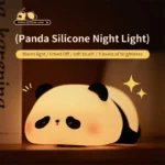 Super Cute Panda - Silicone Night Lamp (6)