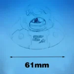 UFO Sharpeners & Erasers (9)