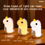 Unicorn Lamp with Clock (1)