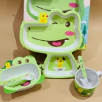 Very Cute Bamboo Dining Set (3)