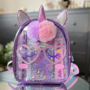 Vest Holographic Toddler Backpack Free Cute Accessories Gift Included Unicorn