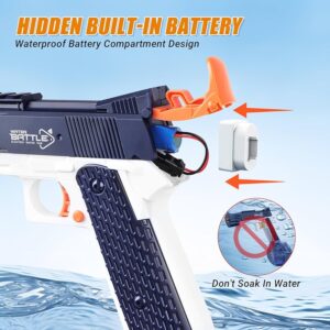 Water Battle - Electric Water Guns with Water Drum (1)