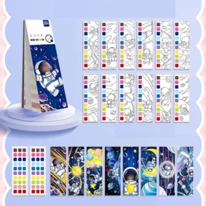 Watercolour Colouring Book - 20 pages (1)