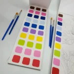 Watercolour Colouring Book - 20 pages (5)