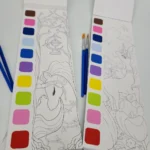 Watercolour Colouring Book - 20 pages (6)