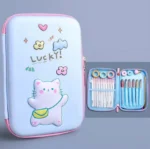 Matte 3D Utility Stationery Pouch