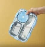 Pastel Lunchbox with 3 Compartments For Kids and Teenagers (2)