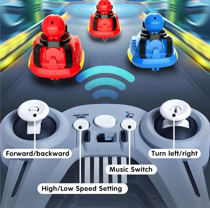 RC Bumper Car Big Size Viral Toy