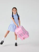 Smiggle 18 Large School Backpack Luxury Quality Kids Bag with Multiple Compartments Padded Straps Trendy Durable Girl