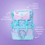 Smiggle 18 Large School Backpack Luxury Quality Kids Bag with Multiple Compartments Padded Straps Trendy Durable MEasurement